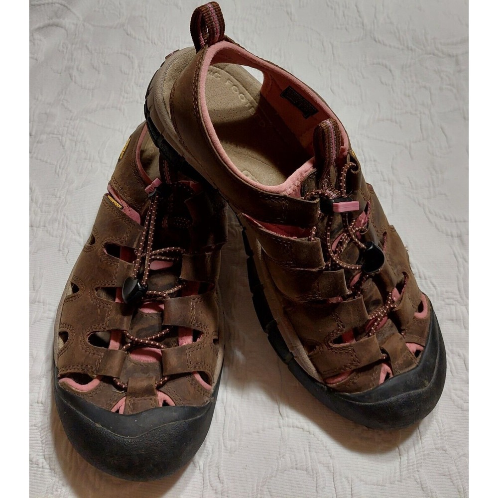 KEEN Sandals Women's 8.5 W ,washable, Waterproof, Leather Comfort. - Picture 4 of 8